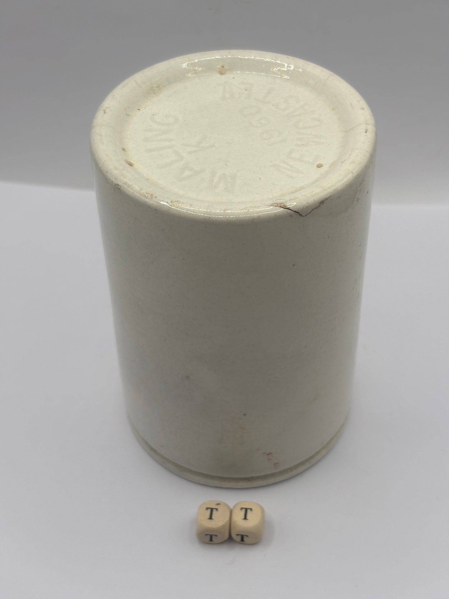 Old 1lb Mailing stoneware marmalade jar (TT)