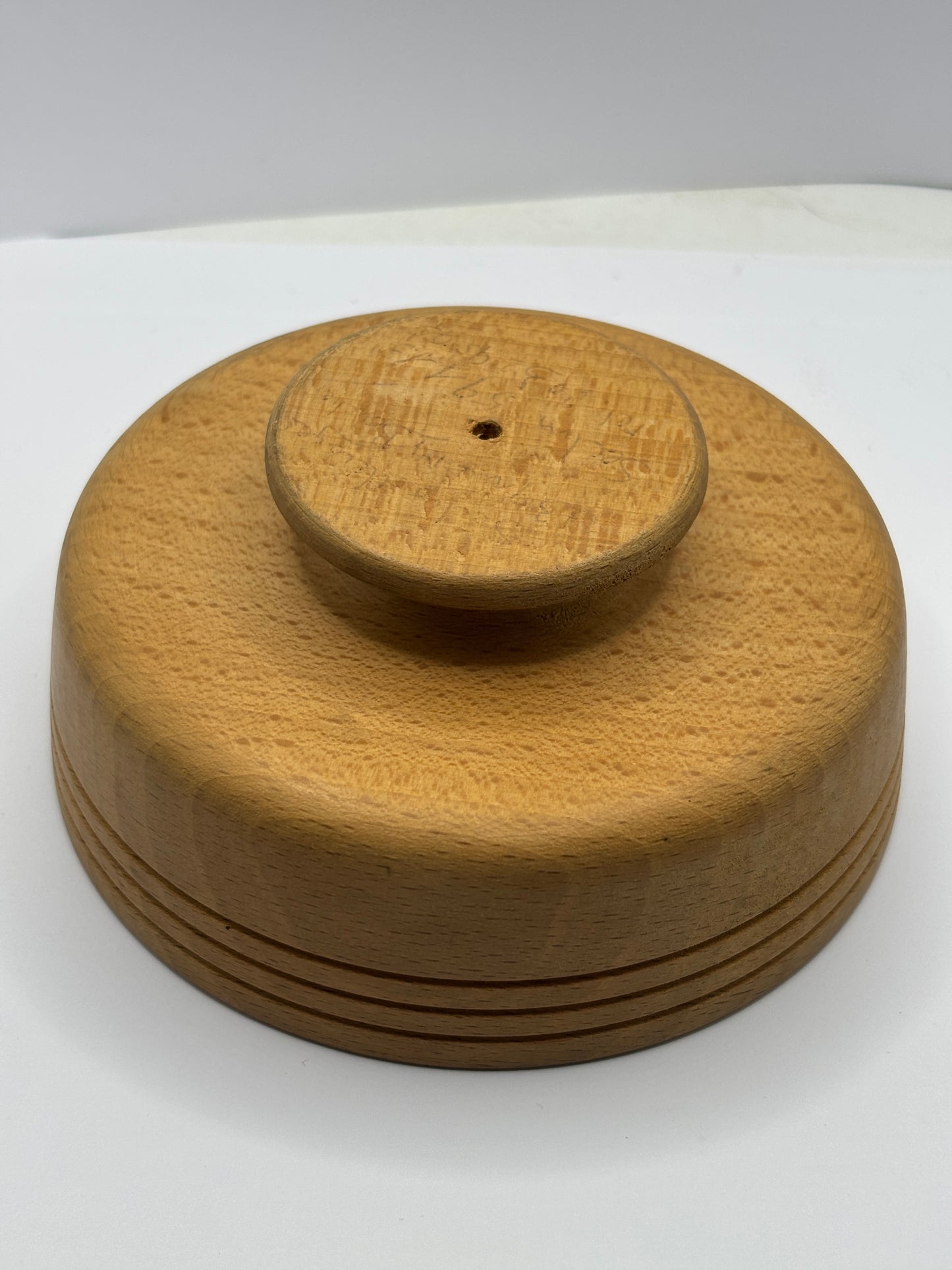 vintage french carved butter mold/butter stamp