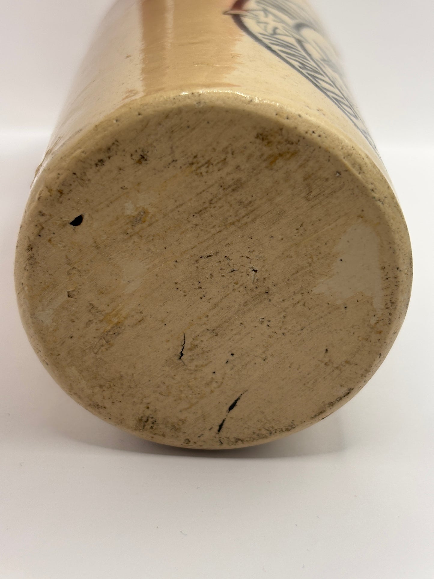 Old stoneware stout bottle, William Rows invalid dublin stout. Newcastle