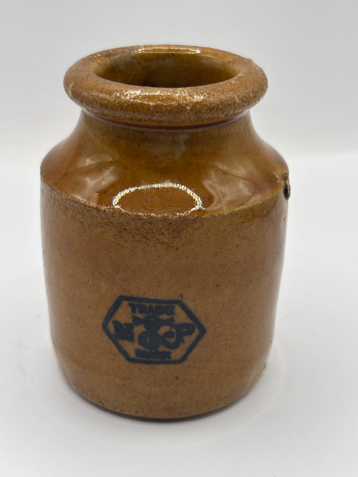 Old advertising jar, Taylors prepared mustard. 8cms