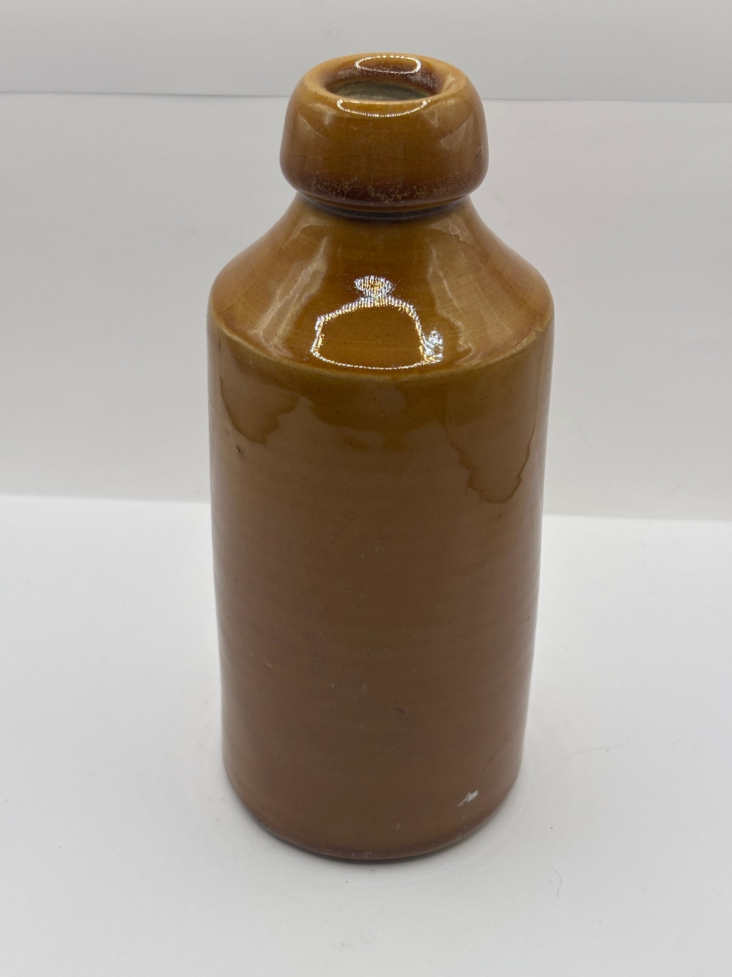 Old stoneware ginger beer bottle, CC Dornat & co, Barnstaple