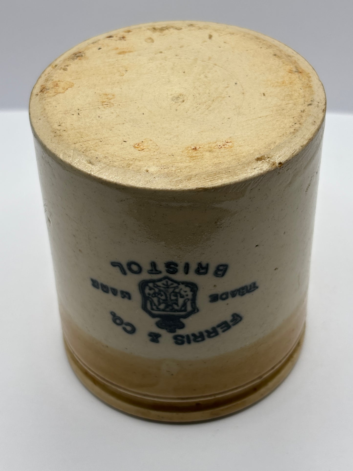 Old stoneware jar, Ferris & Co Bristol