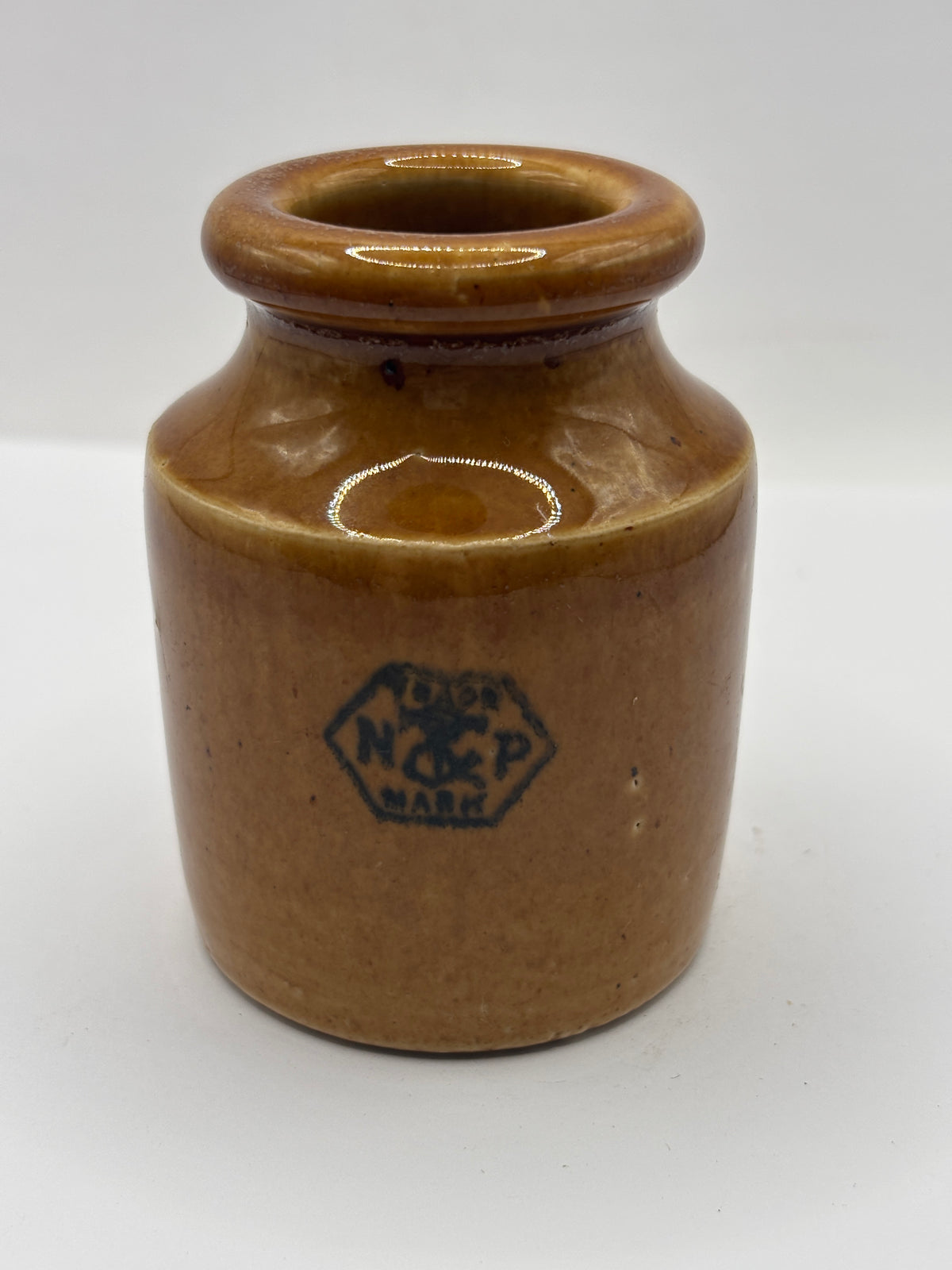 Old advertising jar, Taylors prepared mustard. 7.5cms