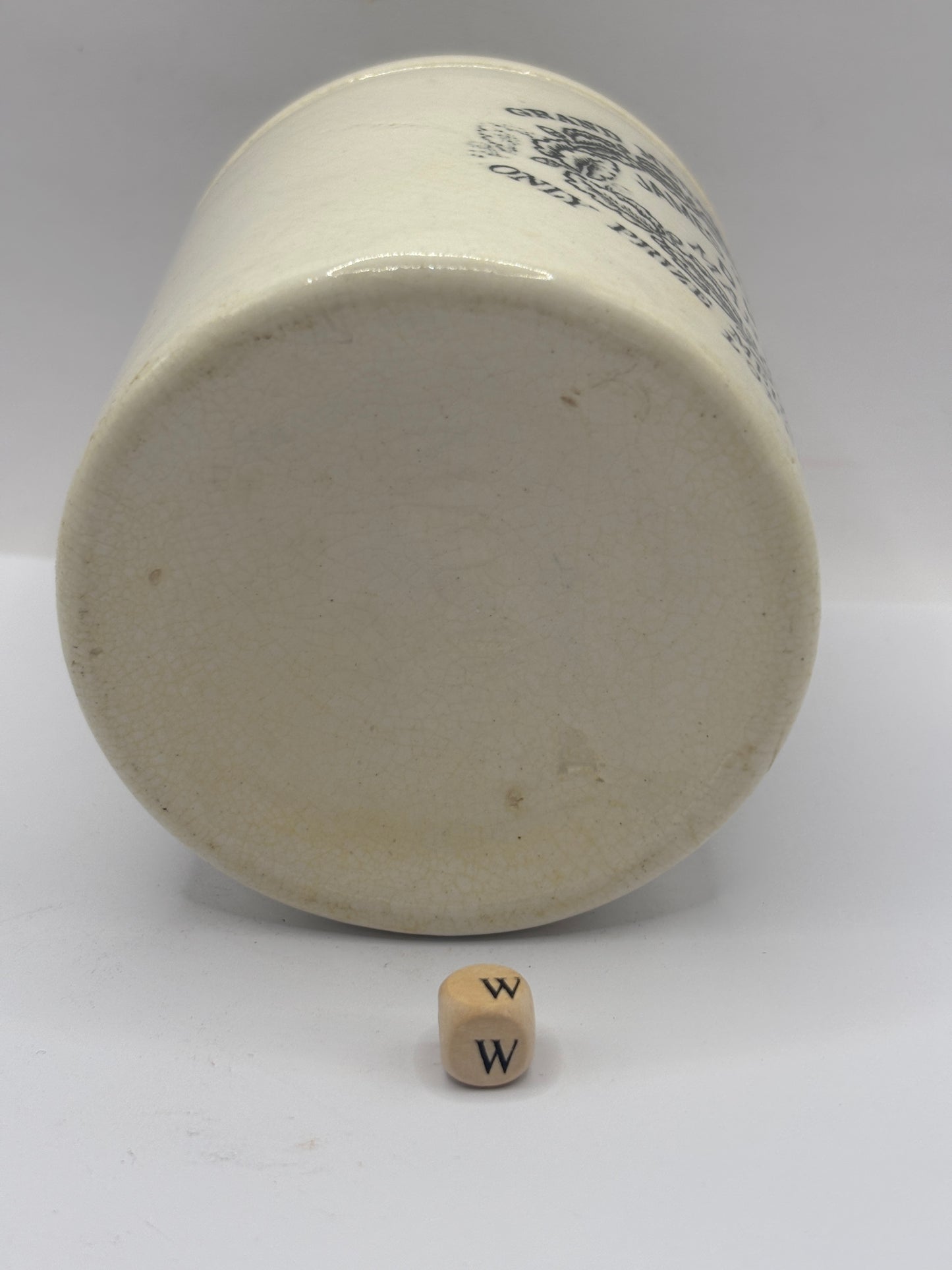 Old 1lb James Keiller Dundee marmalade jar (w)