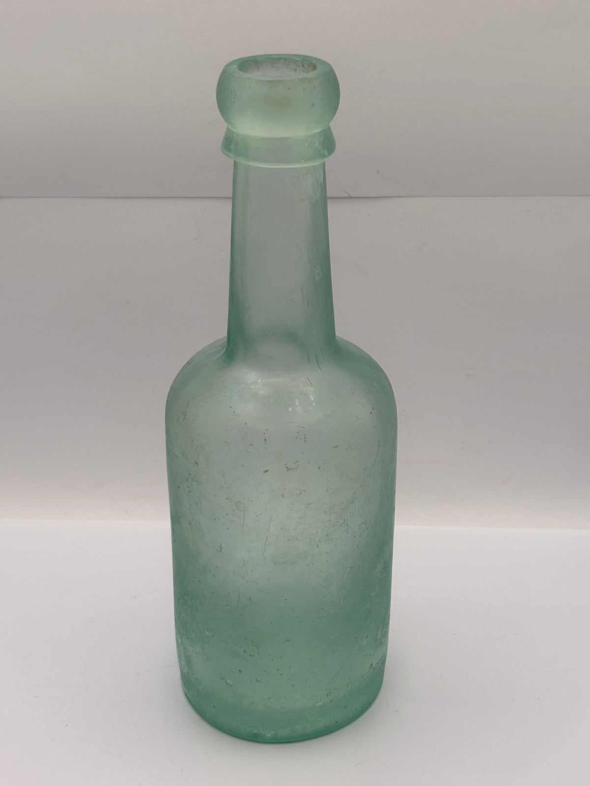 Old crusty advertising beer bottle, T.G Smith, Peterboro