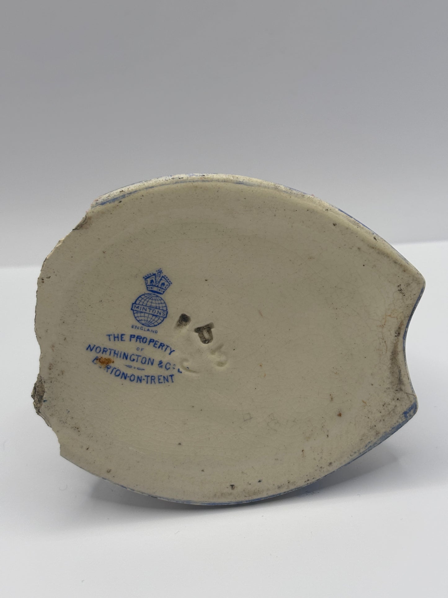 Old worthington advertising match striker, damaged