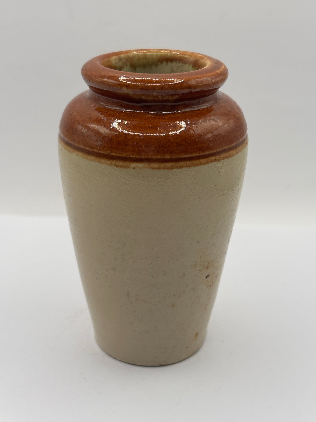 Old advertising cream pot, The Dalbeatie creamery, pure fresh cream