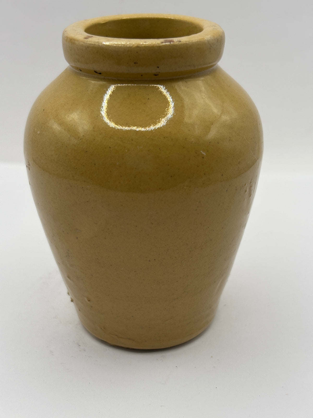 Old advertising cream pot, Robinsons pure rich cream, Seedley