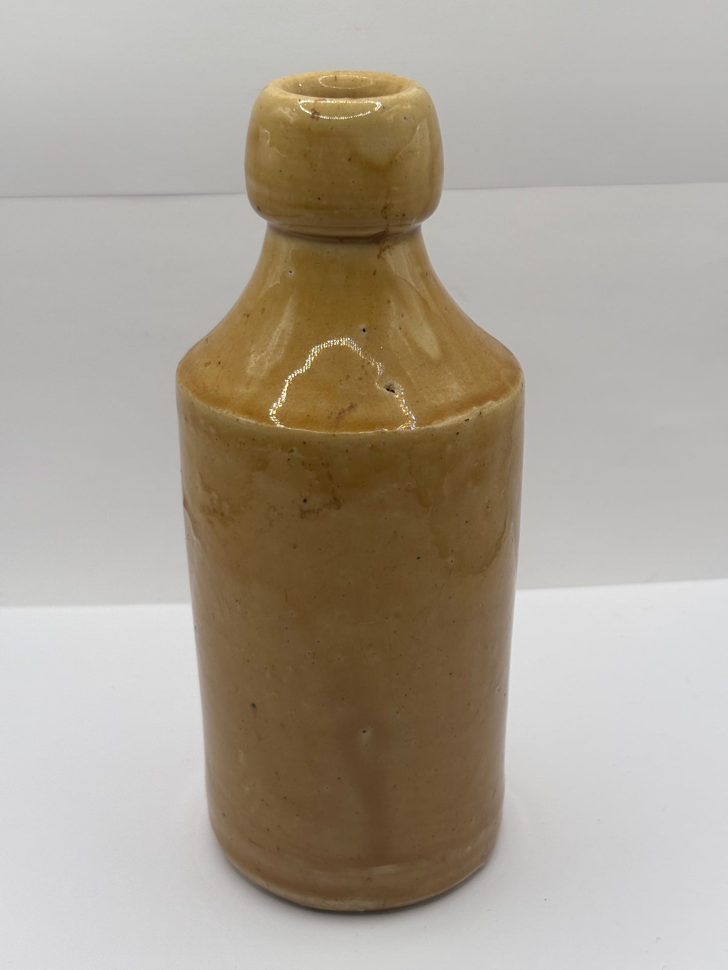 Old stoneware ginger beer bottle, Buckleys brewery, Pure ginger beer. Llanelly beewery