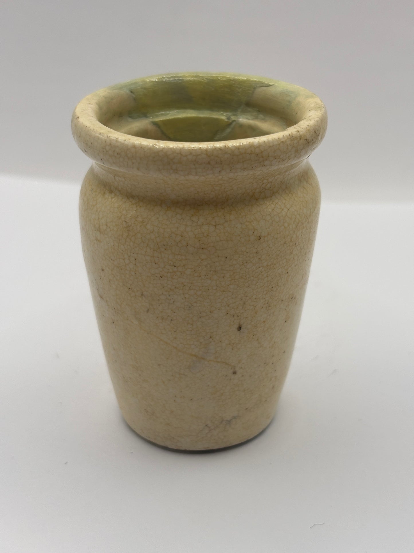 Old advertising cream pot, Nithsdale dairy thick cream