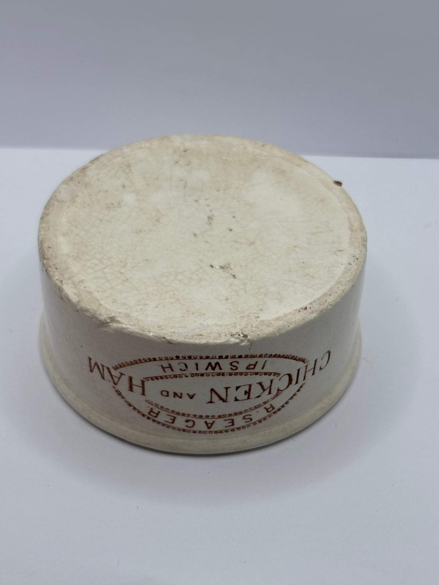 Old seagers meat paste pot, chicken & ham