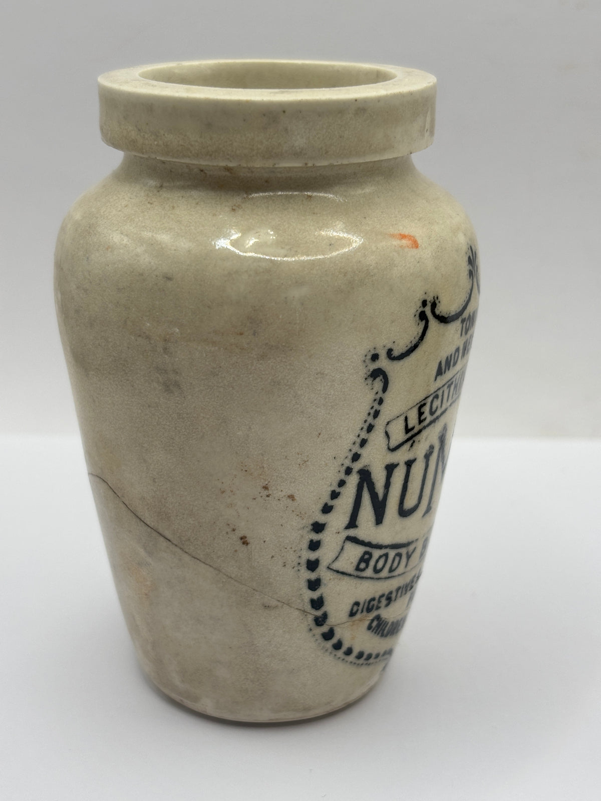Old advertising Numol jar
