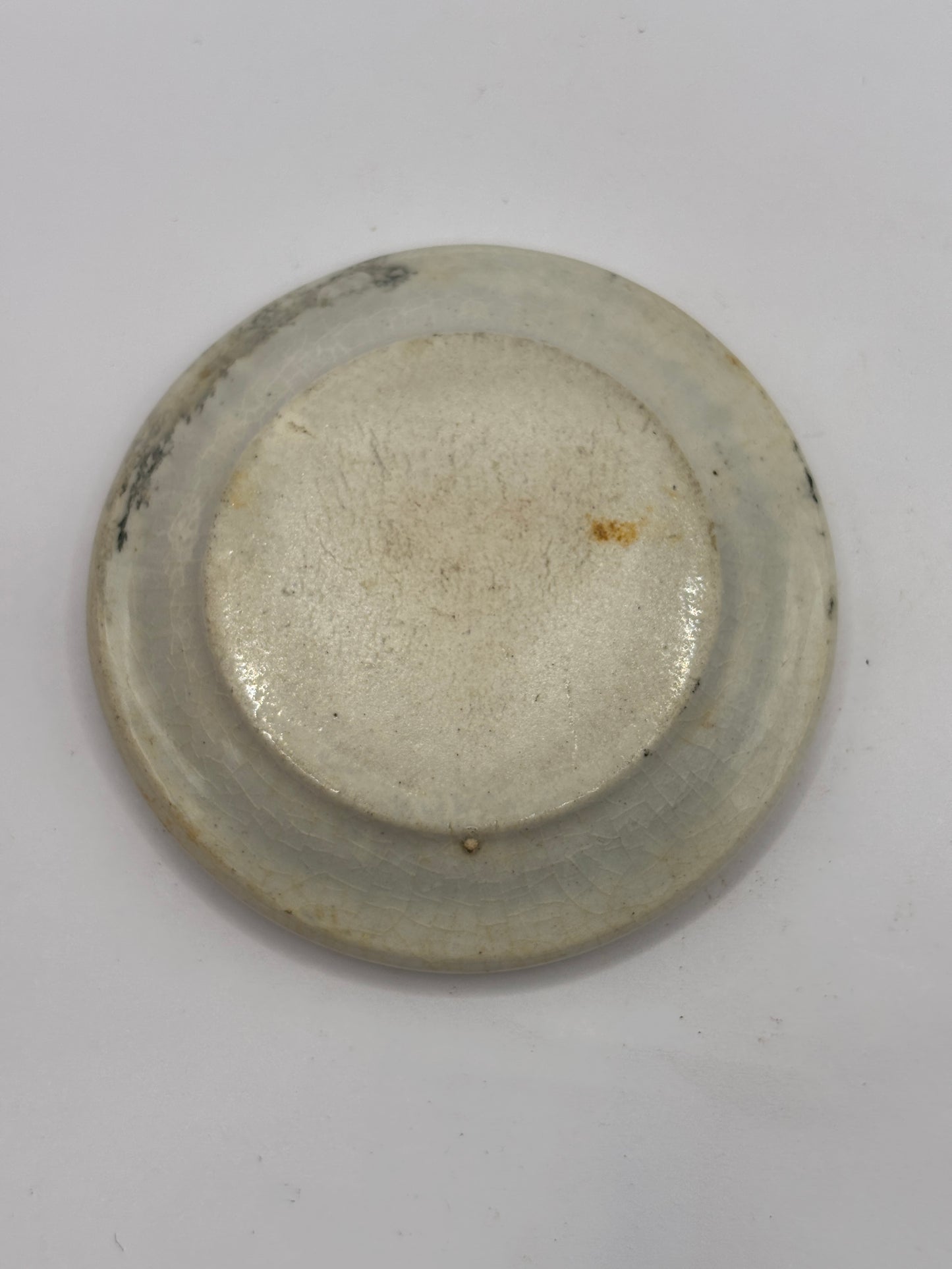 Old small advertising plate, Clarkes patent pyramid night lights