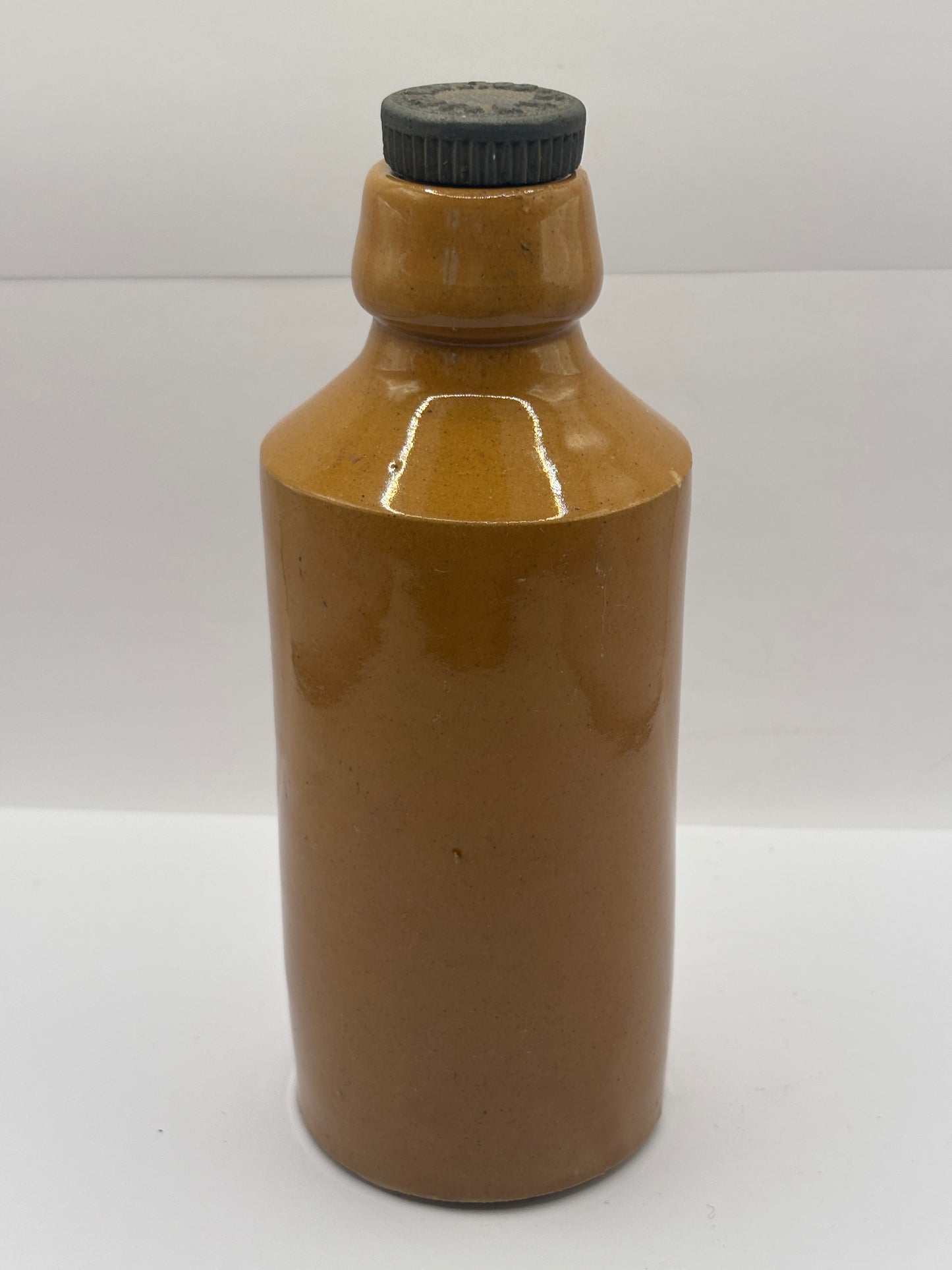 Old stoneware ginger beer bottle, K.Williams & son. Colwyn Bay