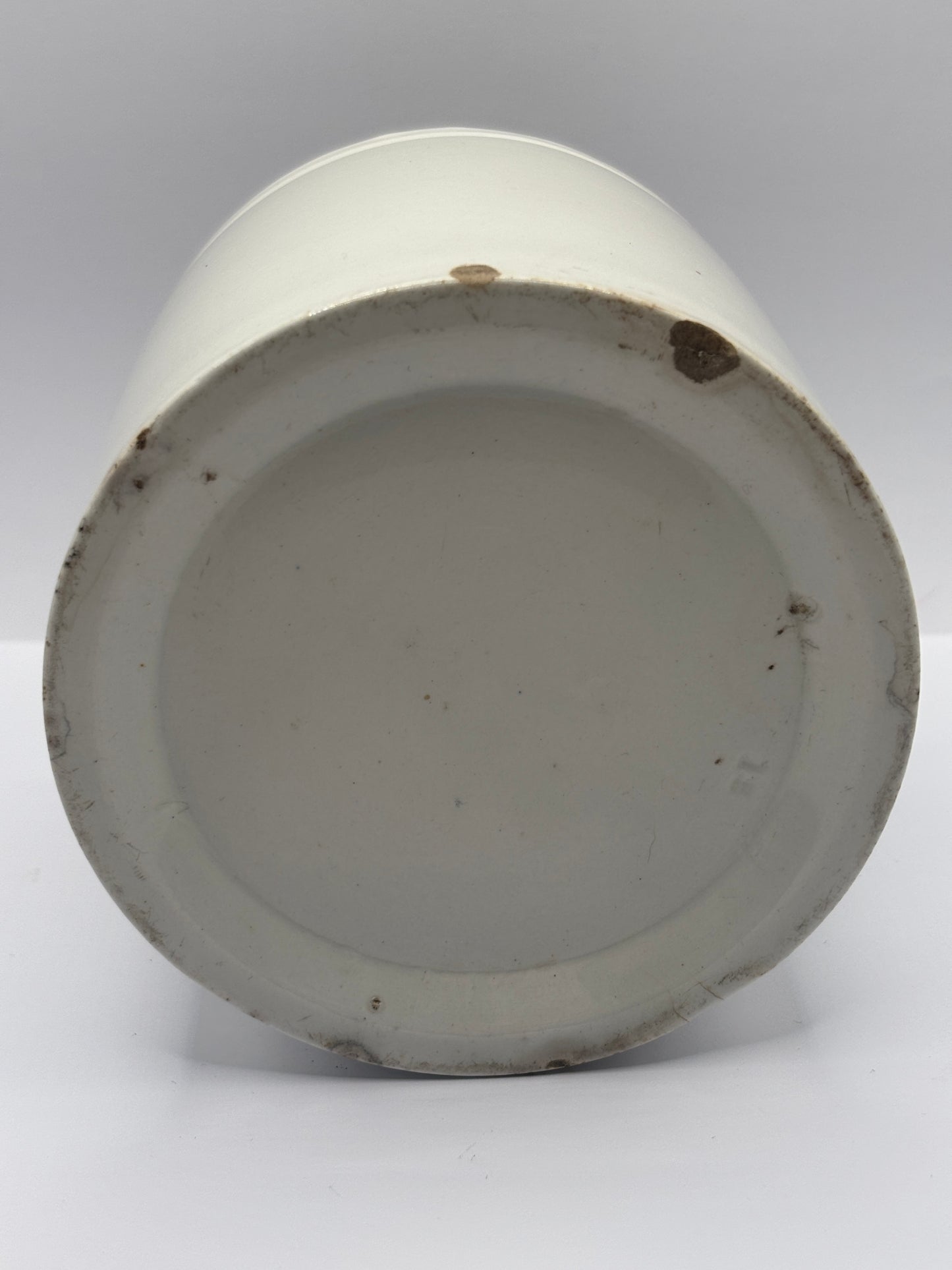 Old 2lb ironstone jar