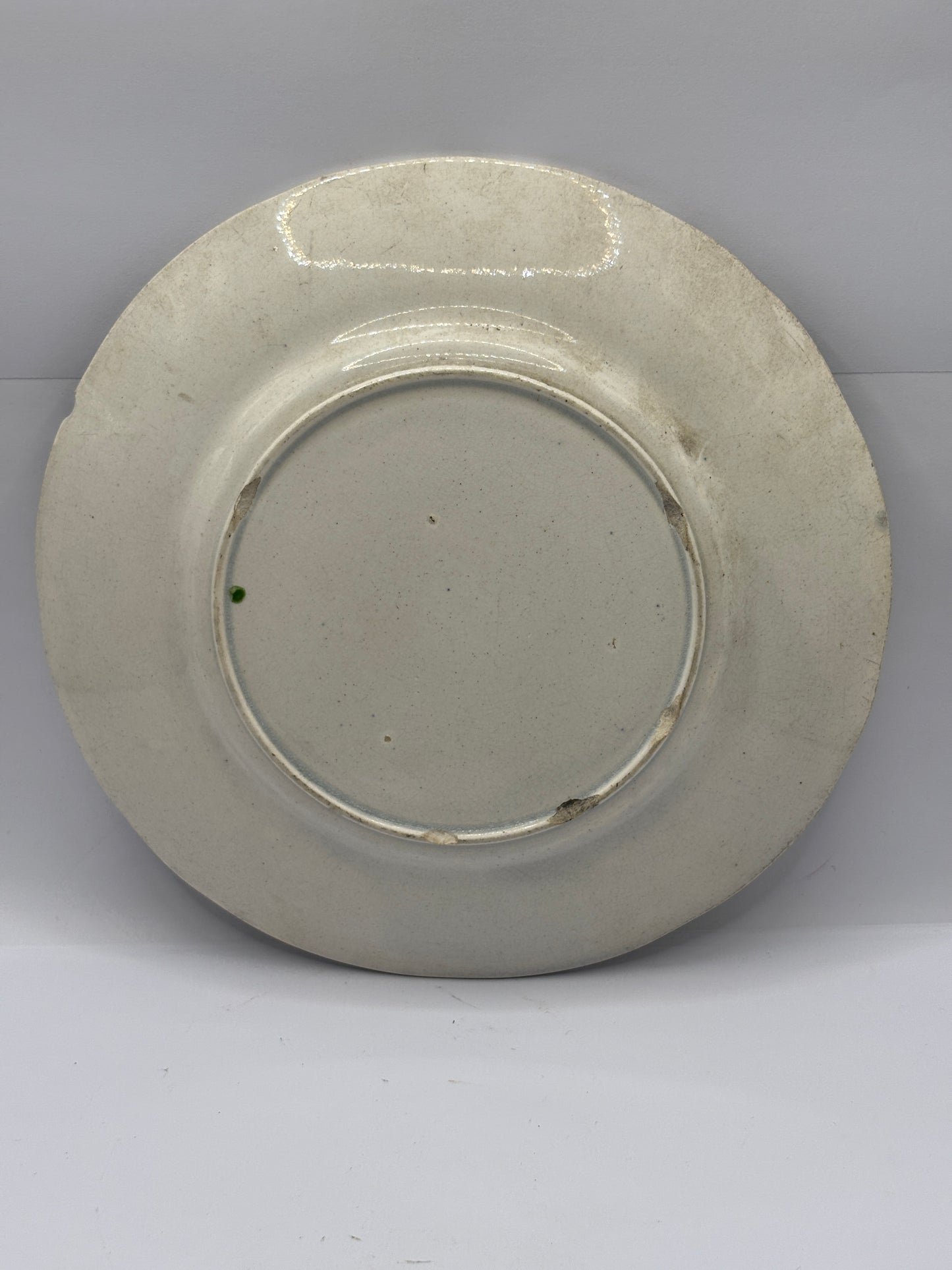 Old advertising plate