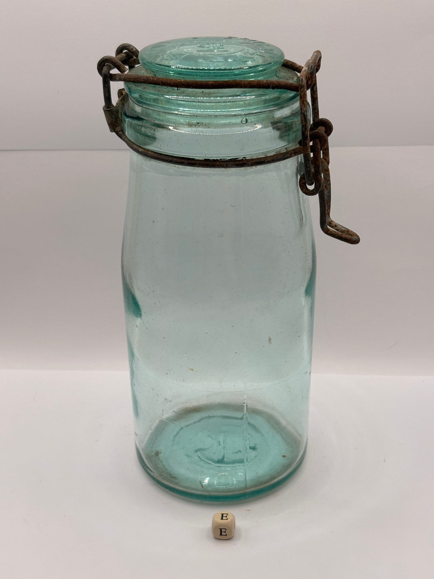 Vintage french canning jar, Saint Etienne (E)