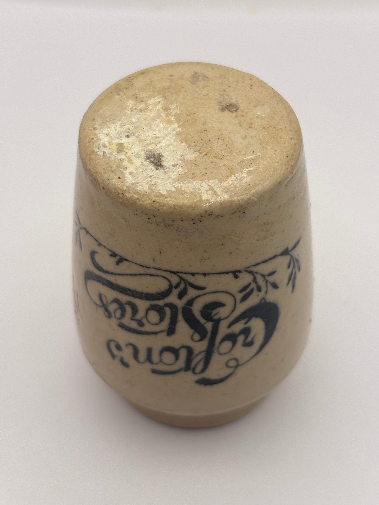 Old advertising cream pot. Crofton’s Stores