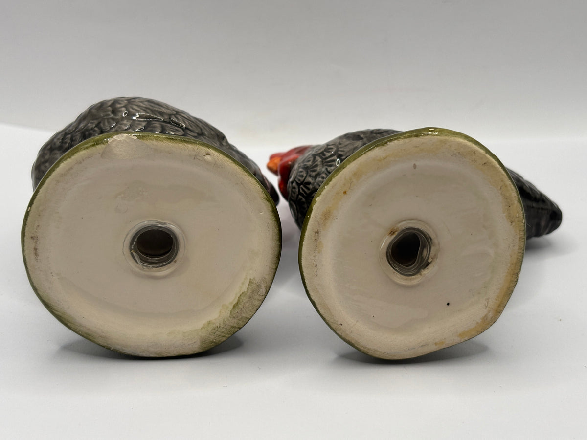 Vintage salt & pepper pots, chickens