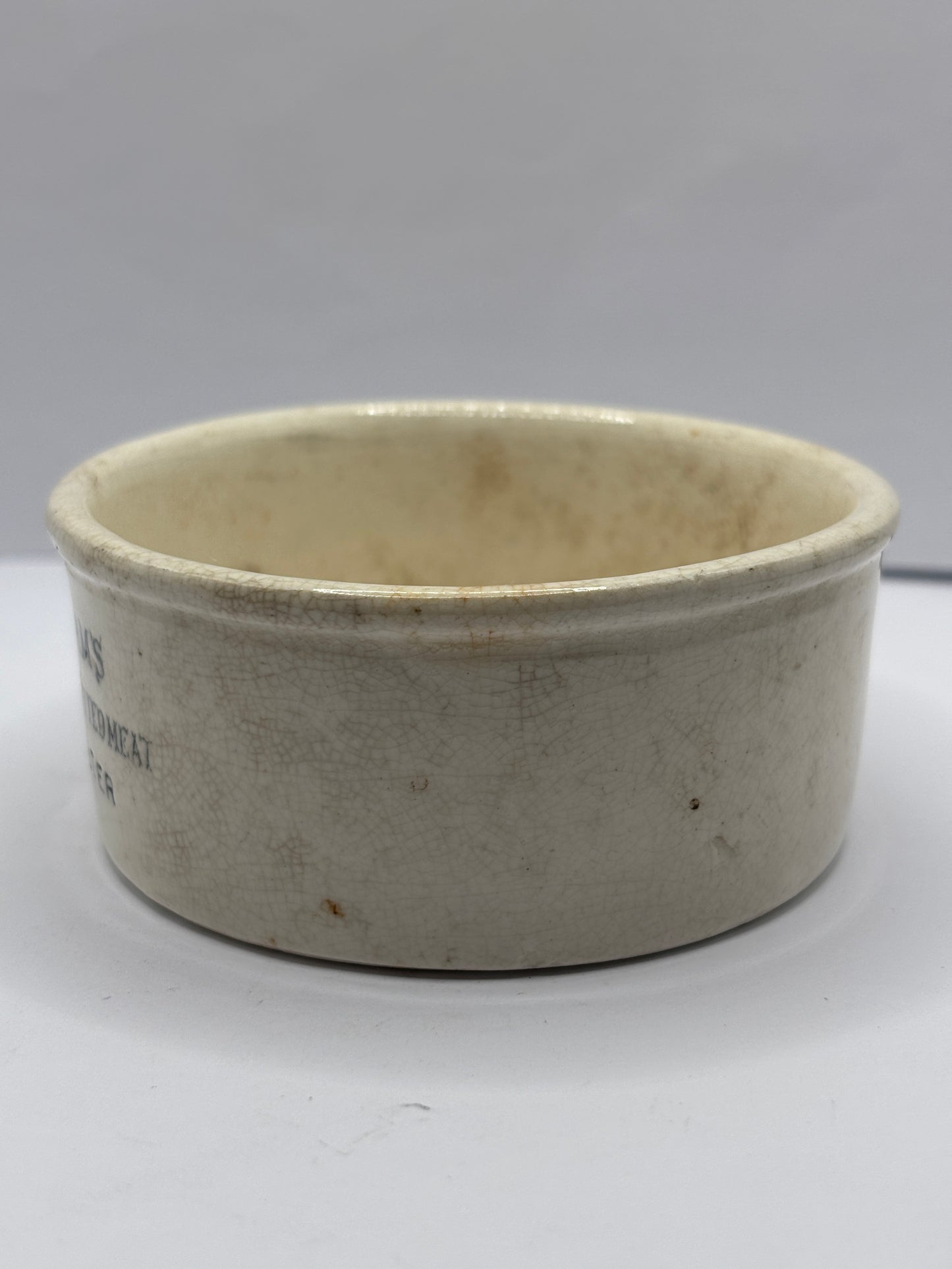 Shippams advertising meat paste pot