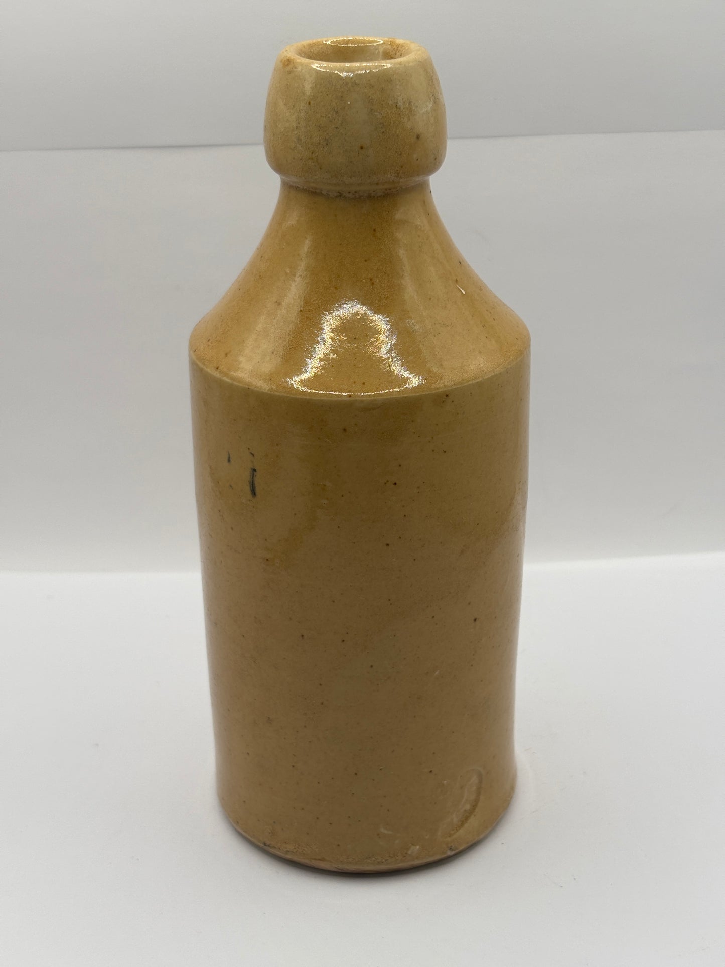 Old stoneware ginger beer bottle, TW Lawson XX Stone ginger beer Manchester