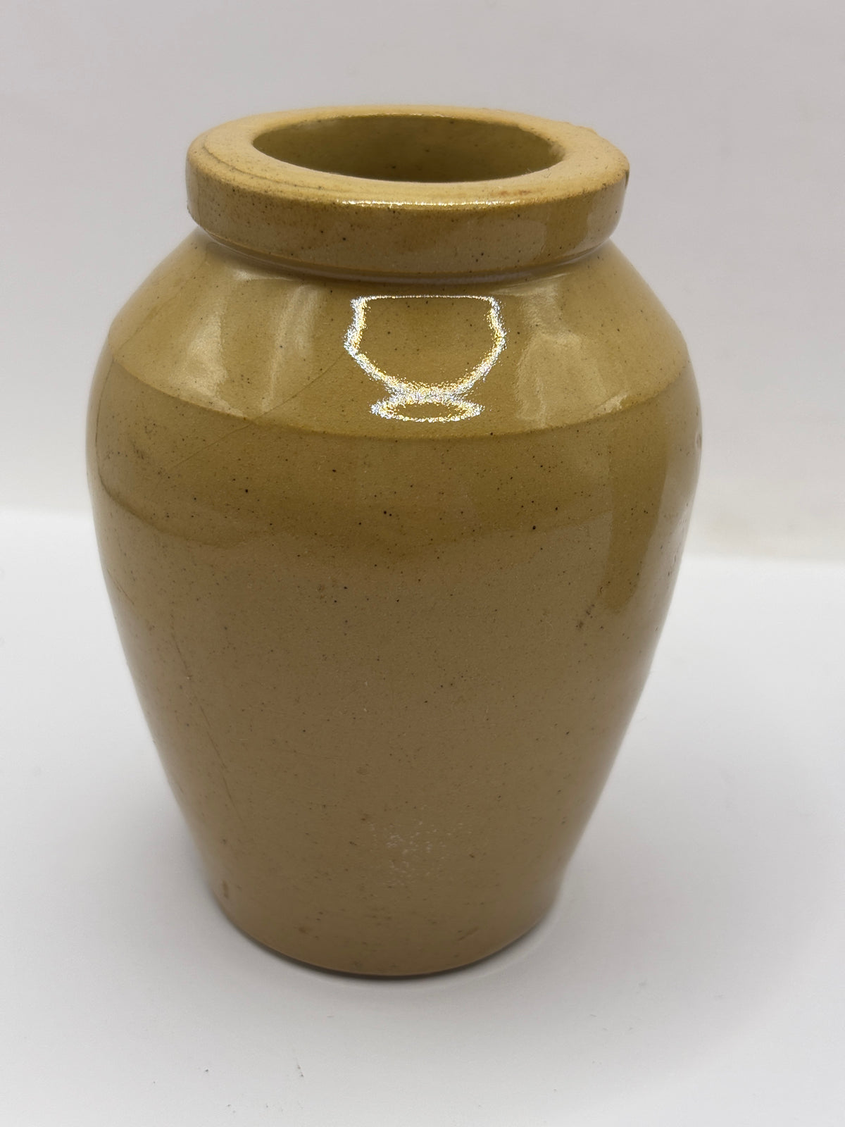 Old advertising cream pot, Daisy Bank Creamery, rich thick cream