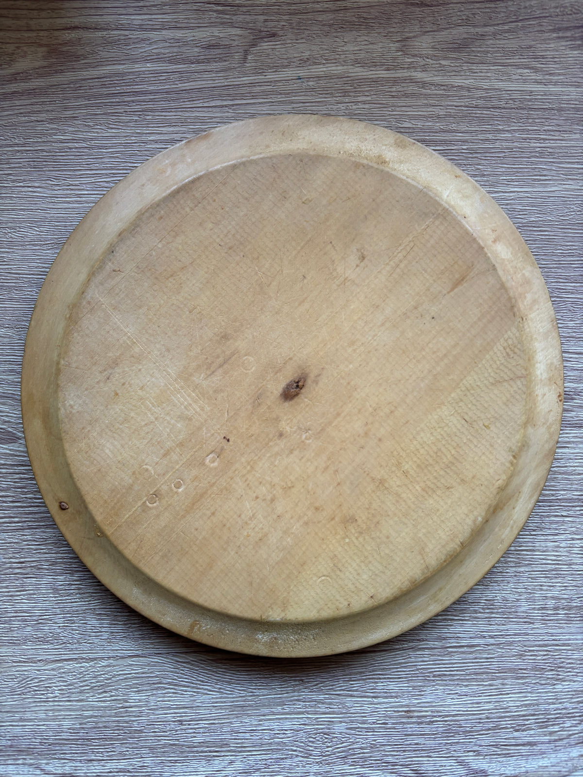 Old wooden bread board