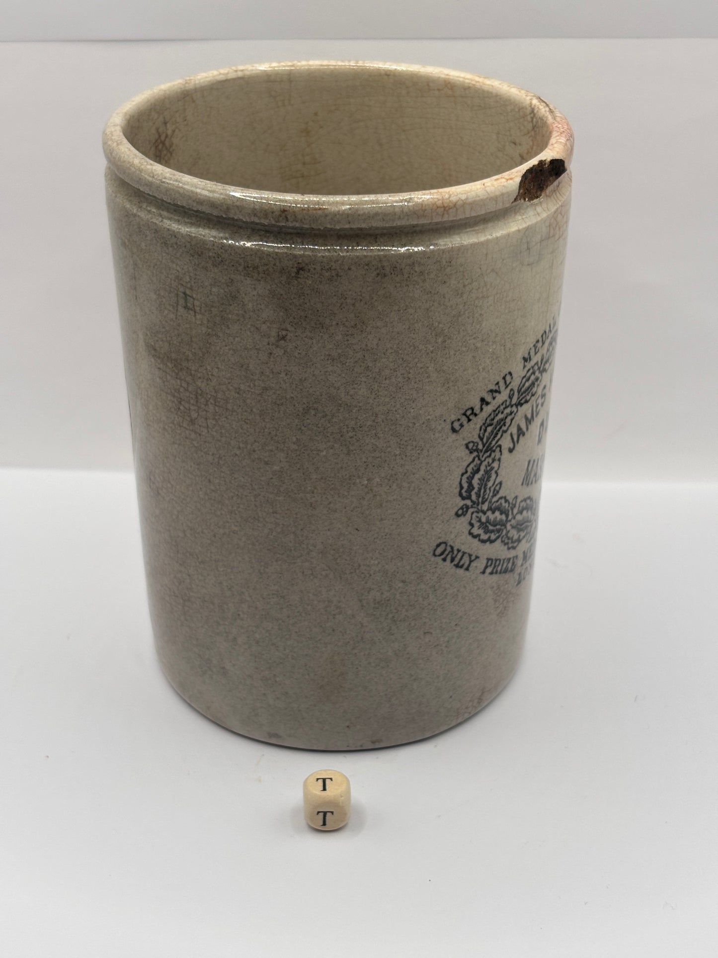 Old 2lb James Keiller dundee marmalade jar (T)