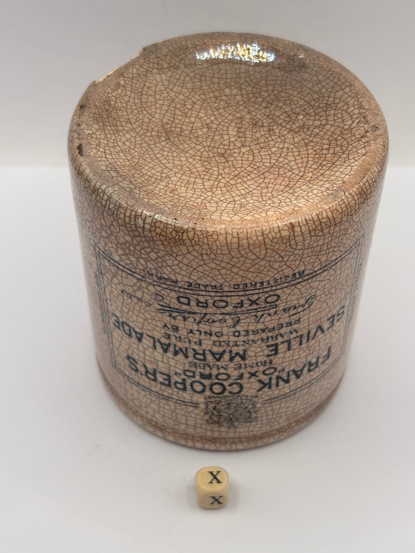 Old 1lb Frank Cooper marmalade Jar (x)