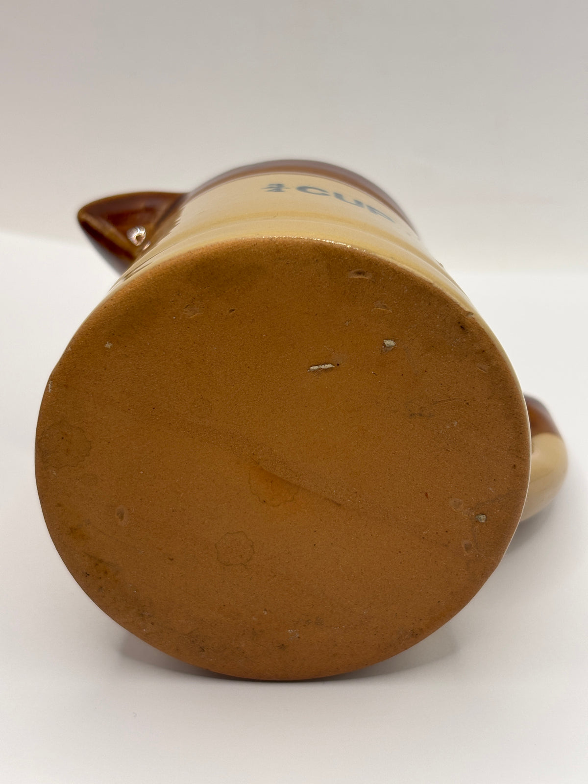 Old stoneware handled jug