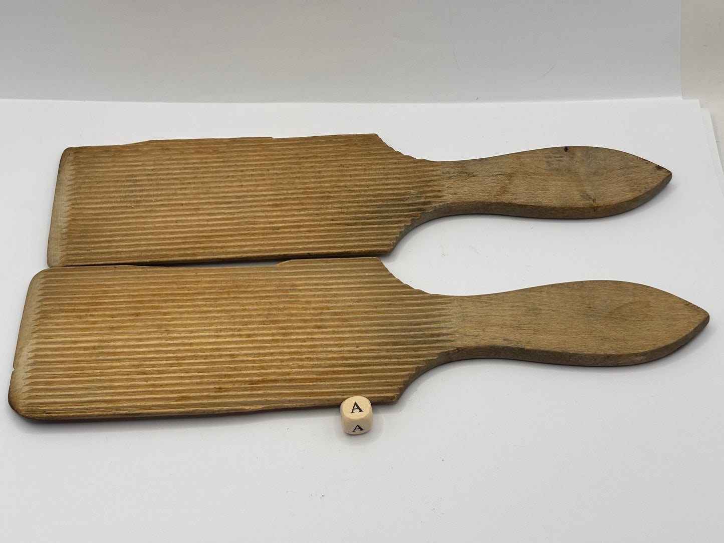 Old wooden butter pats (a)