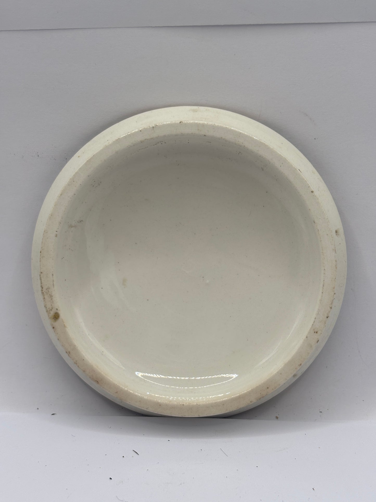 Old Prattware lid, IL Penseroso