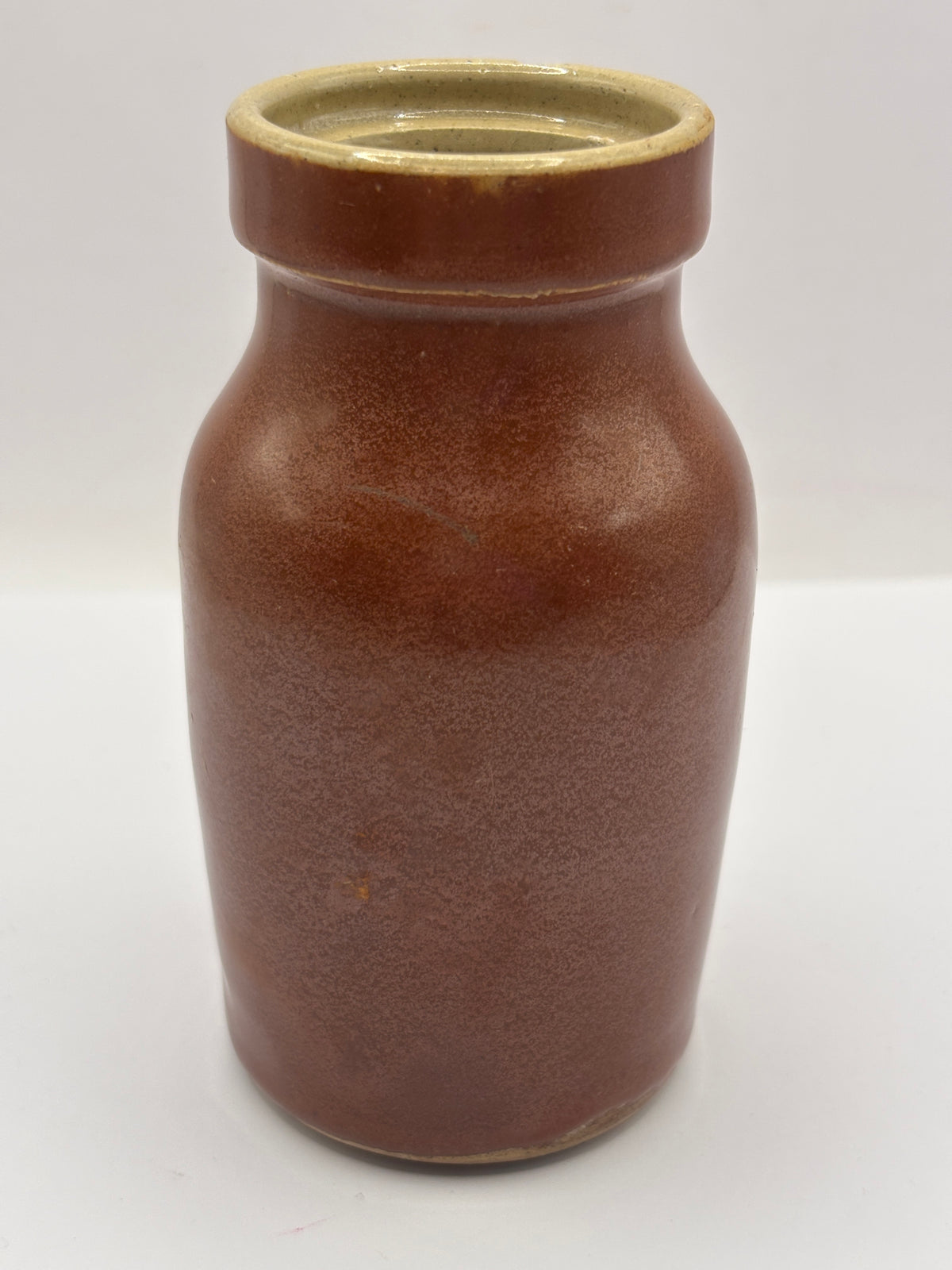 Old Tunbridge wells cream pot. Damaged