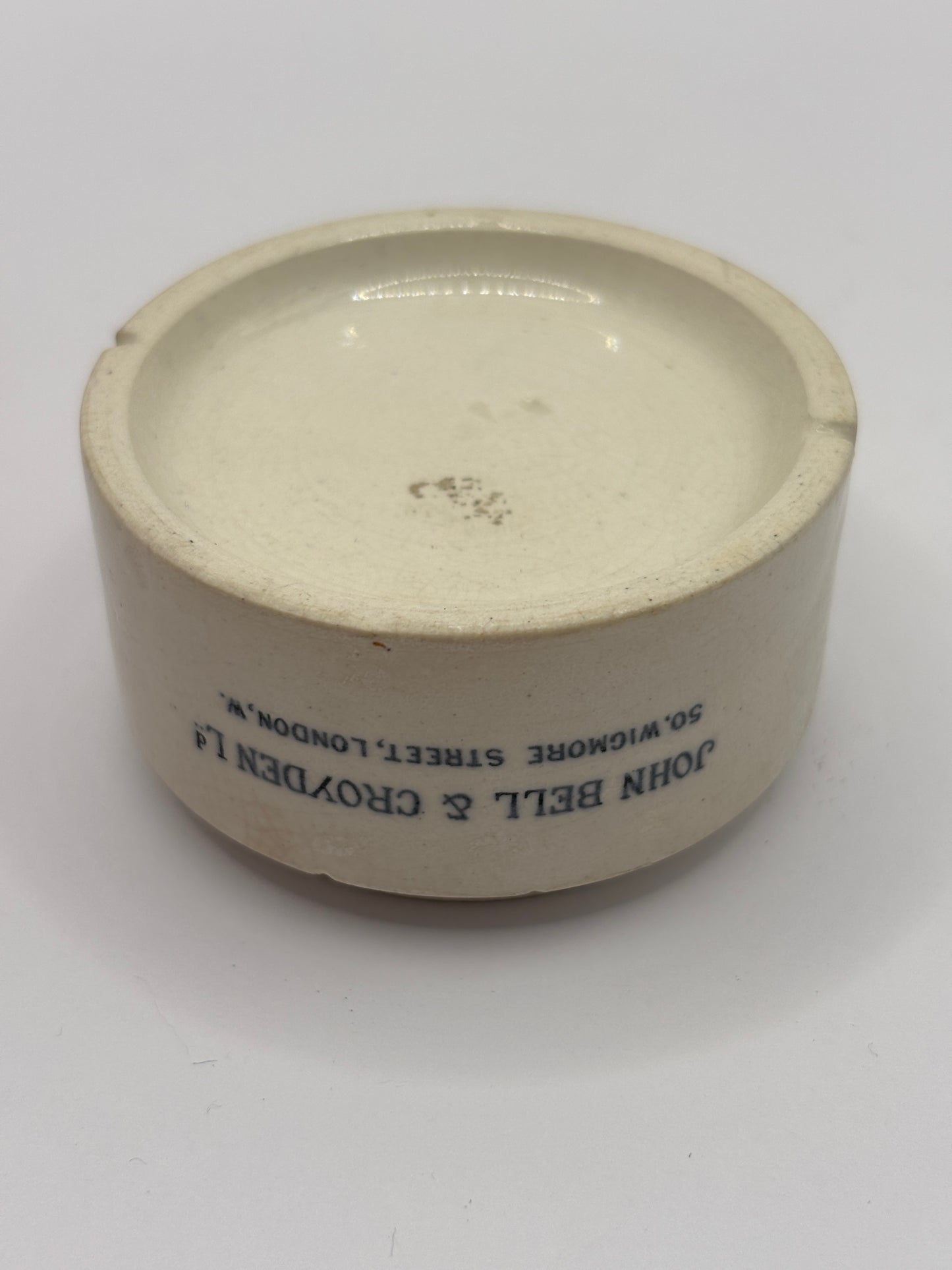 Old advertising chemist/pharmaceutical base. John Bell London