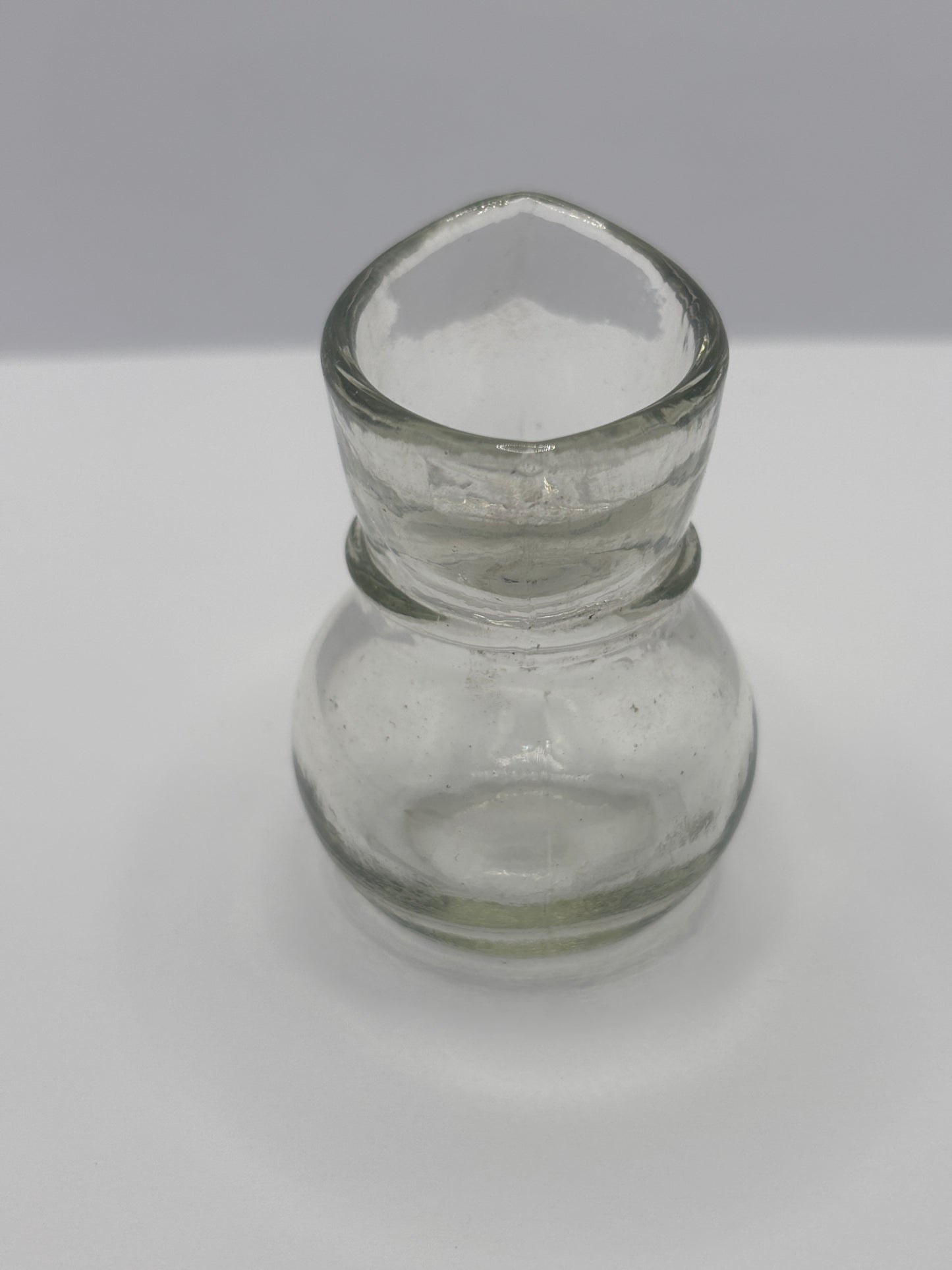 Clear glass eye bath