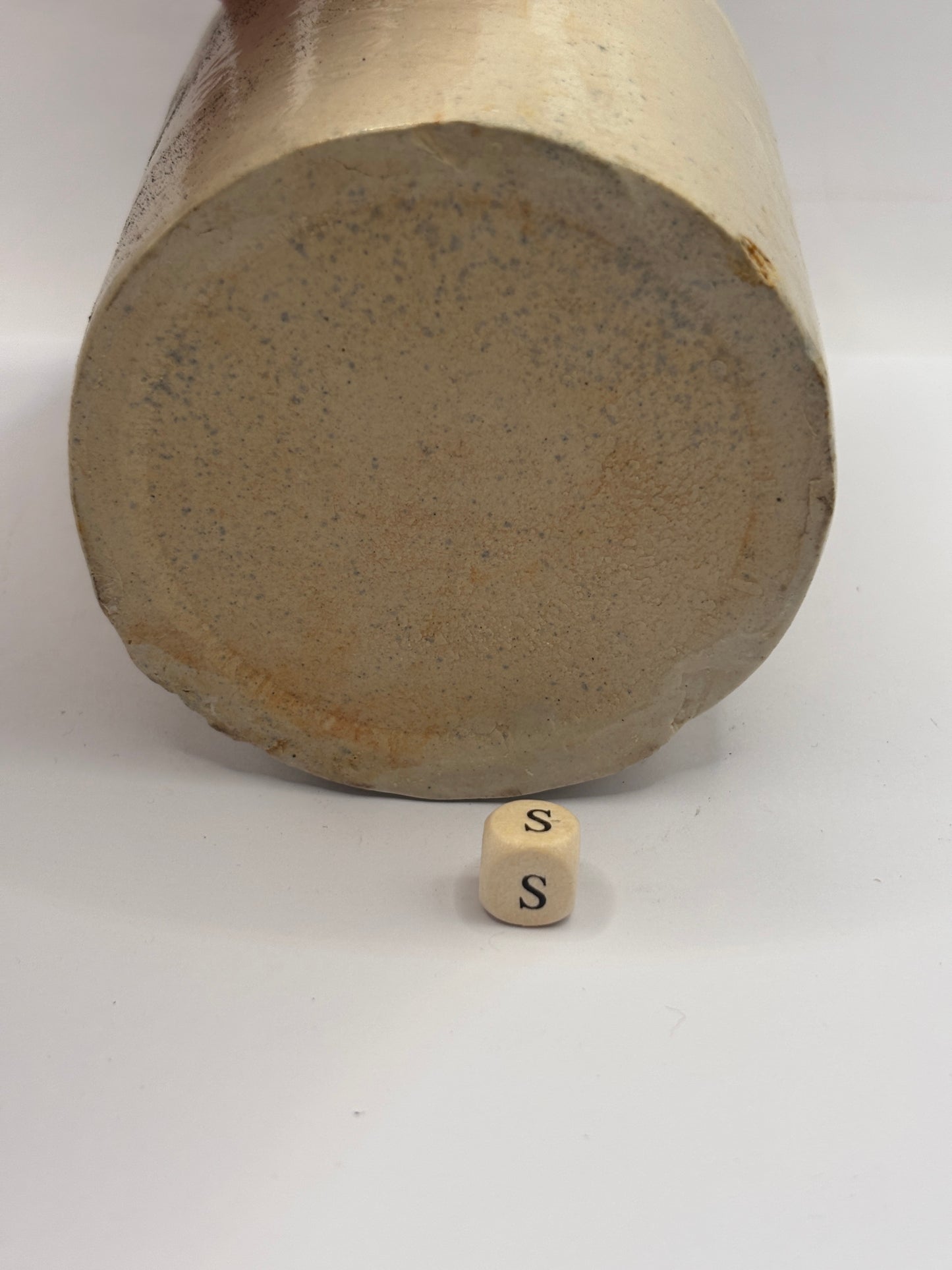 Old 1lb rolled top stoneware marmalade pot (s)