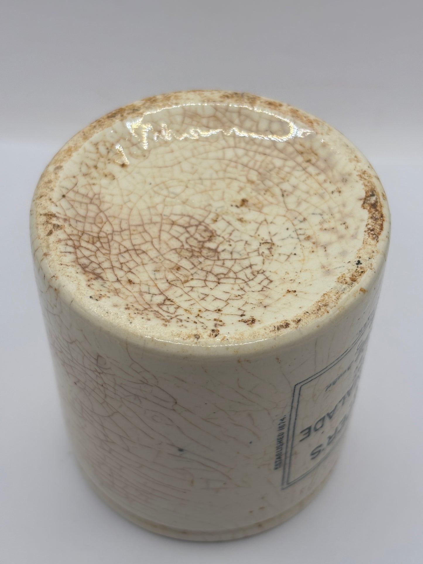 Old 1lb Frank Cooper marmalade Jar (Y)