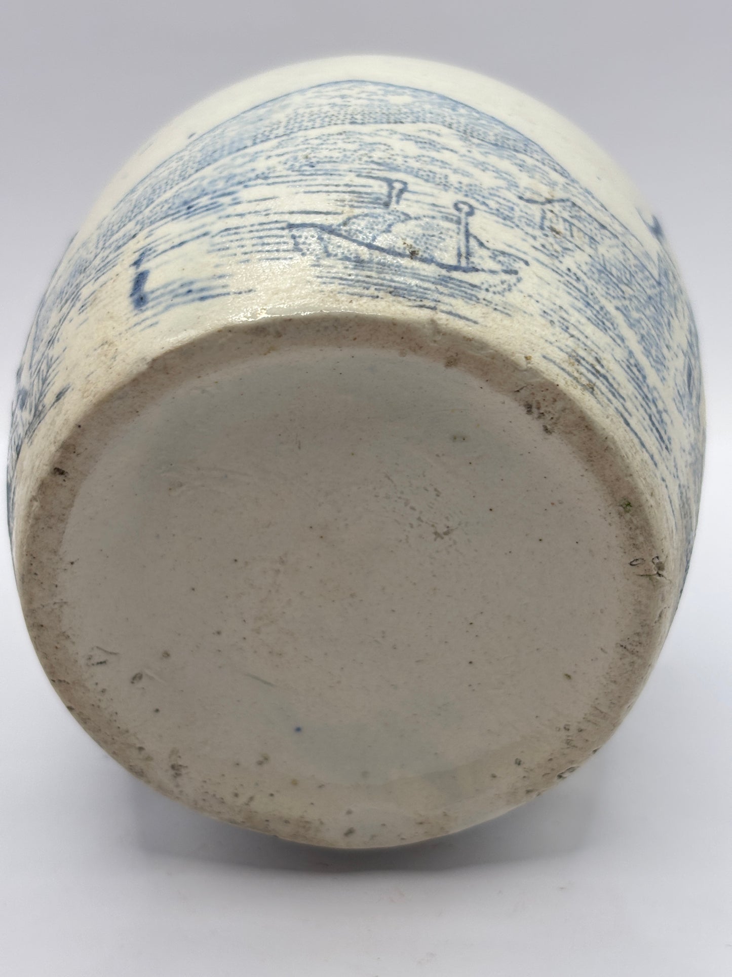 Old stoneware chinese ginger jar 8.5cms