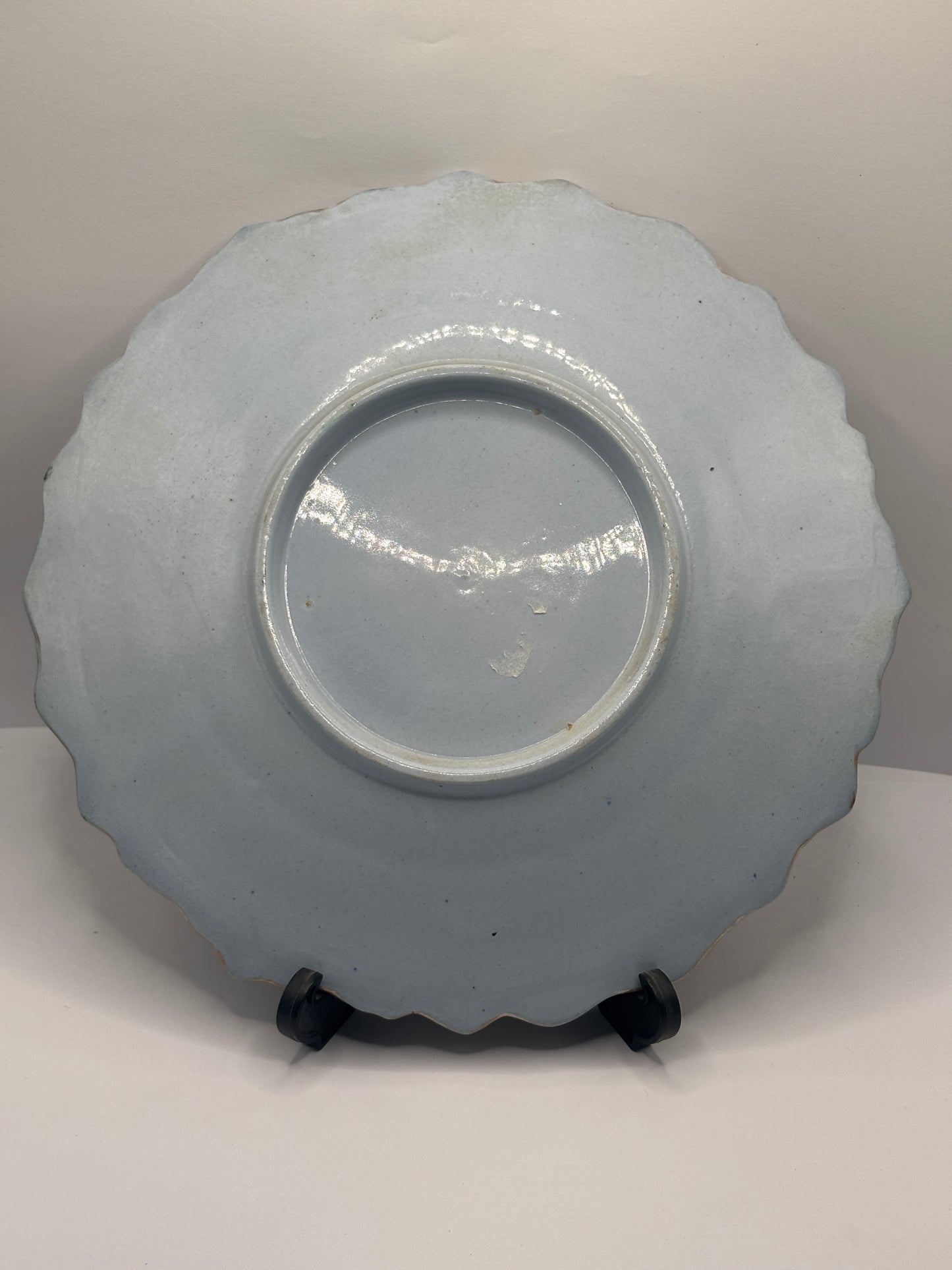 Antique porcelain plate