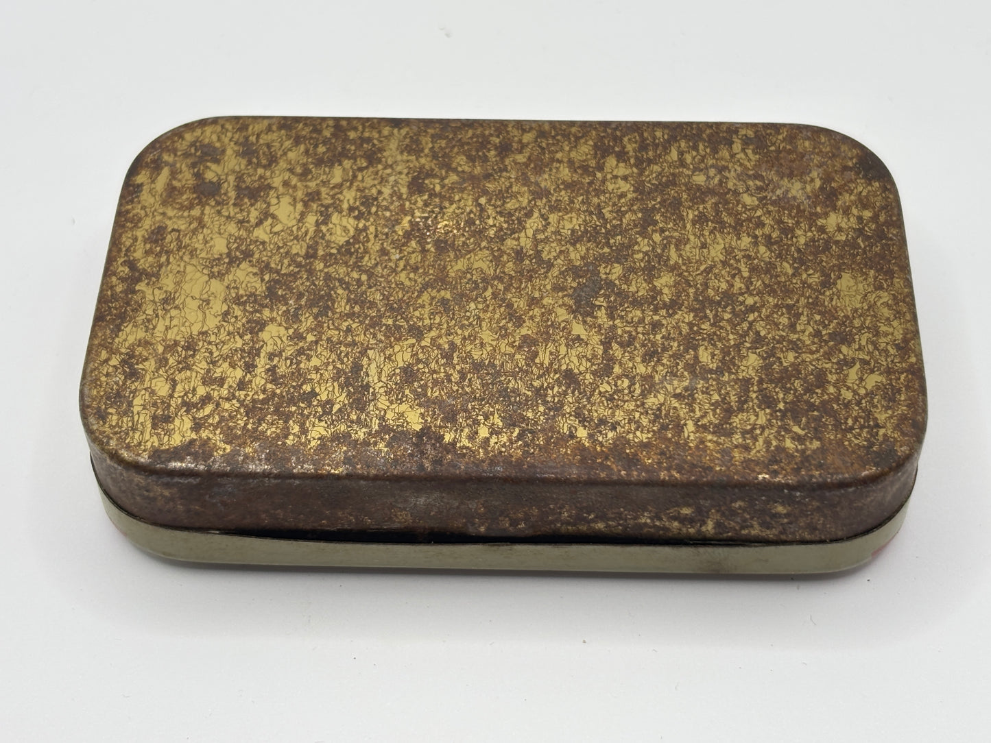 Old advertising tin, Chronic catarrh pastilles tin