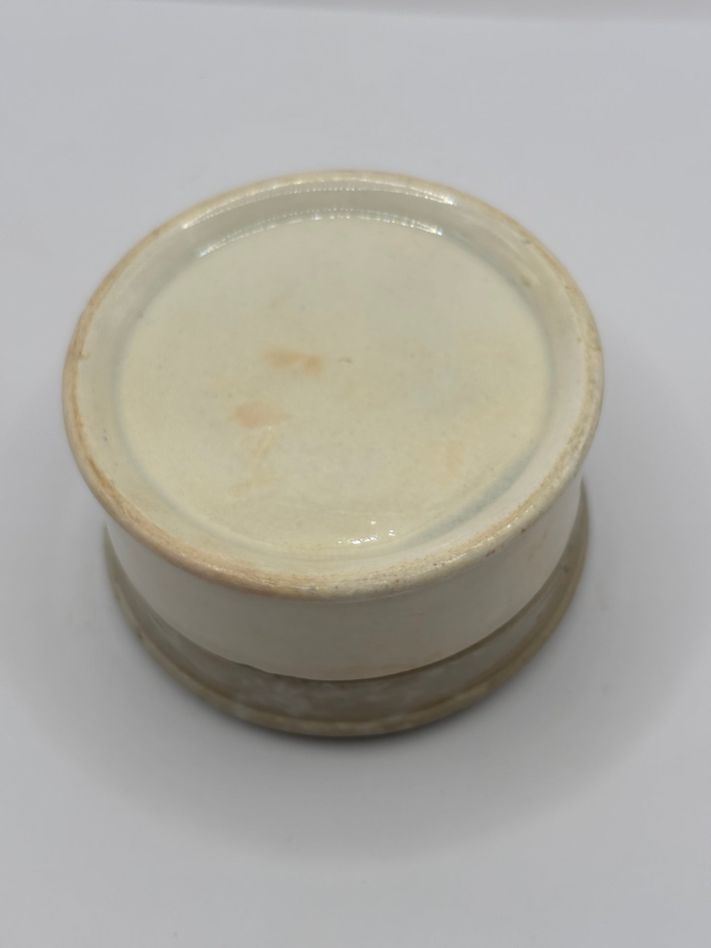Old advertising lid and base, oriental toothpaste