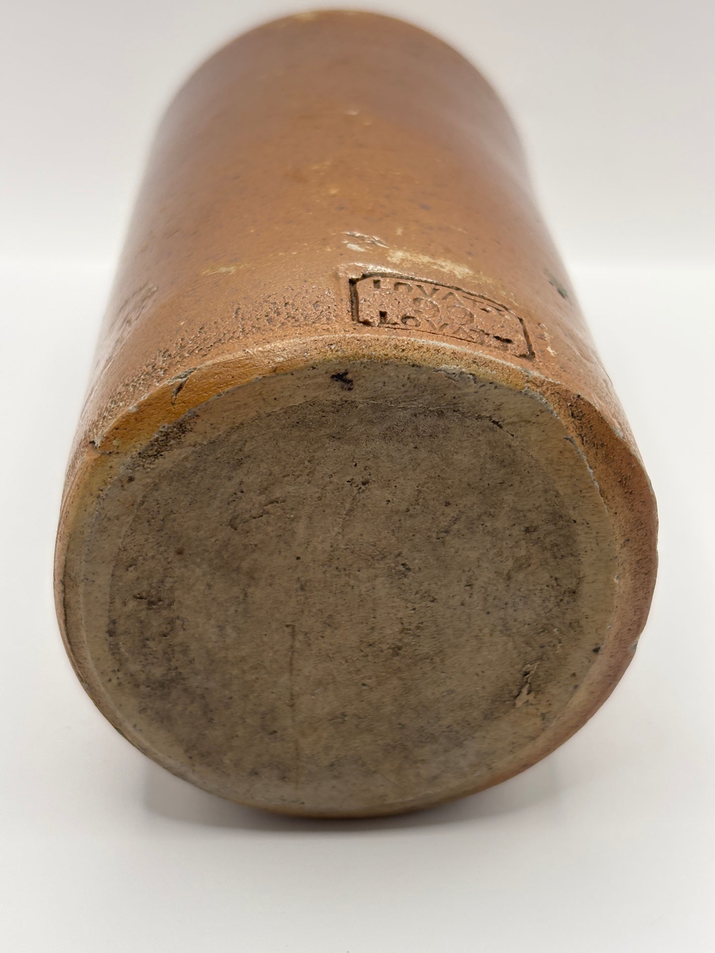 Old impressed ginger beer bottle, Townsend Salford