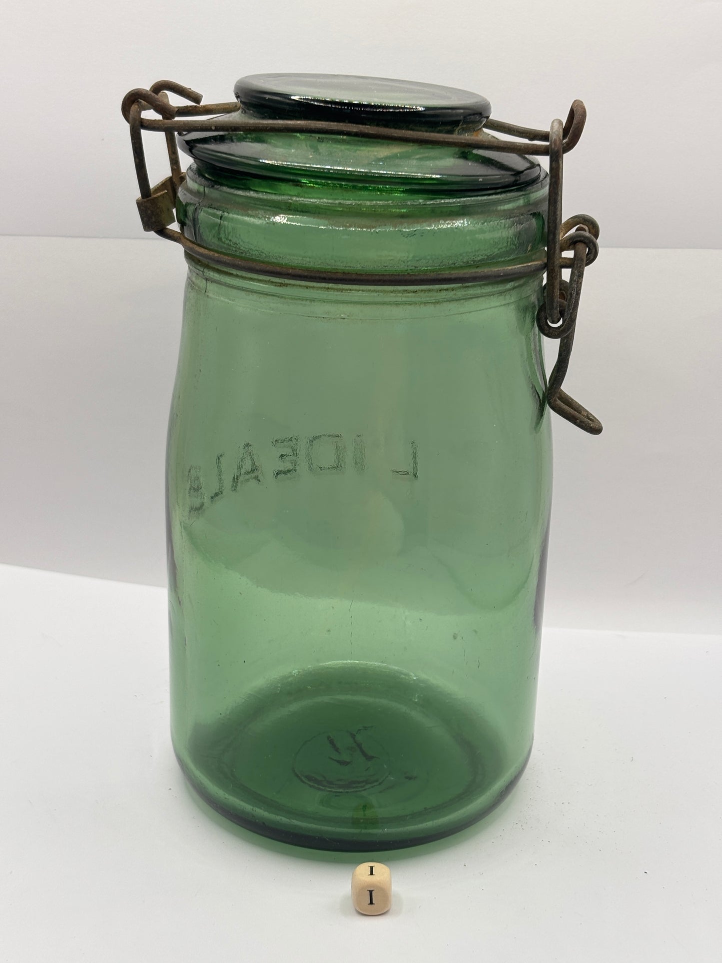 Vintage french canning jar, L’ideale (i)