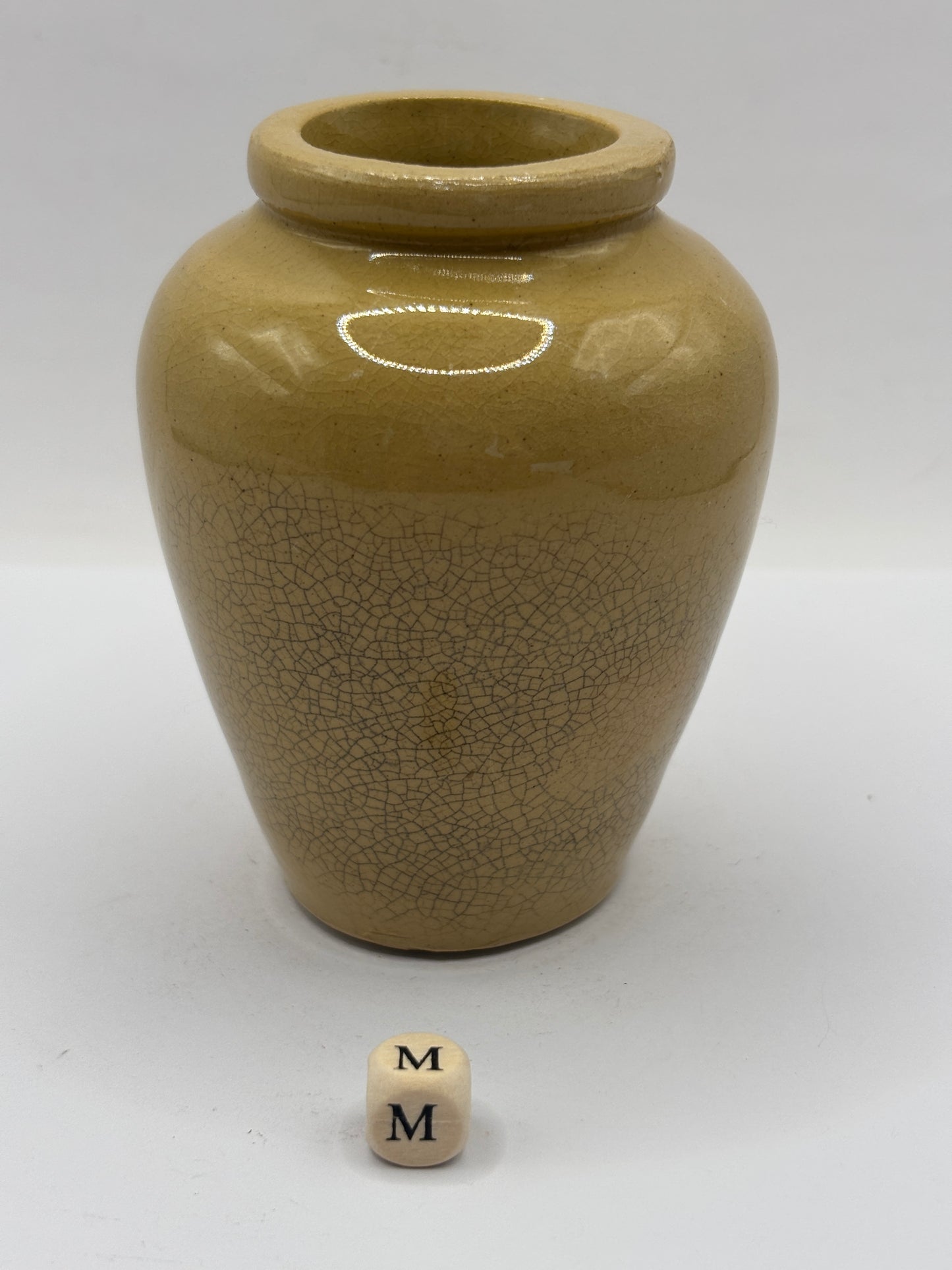 Old advertising cream pot, Manchester creamery, Pure rich cream (m)