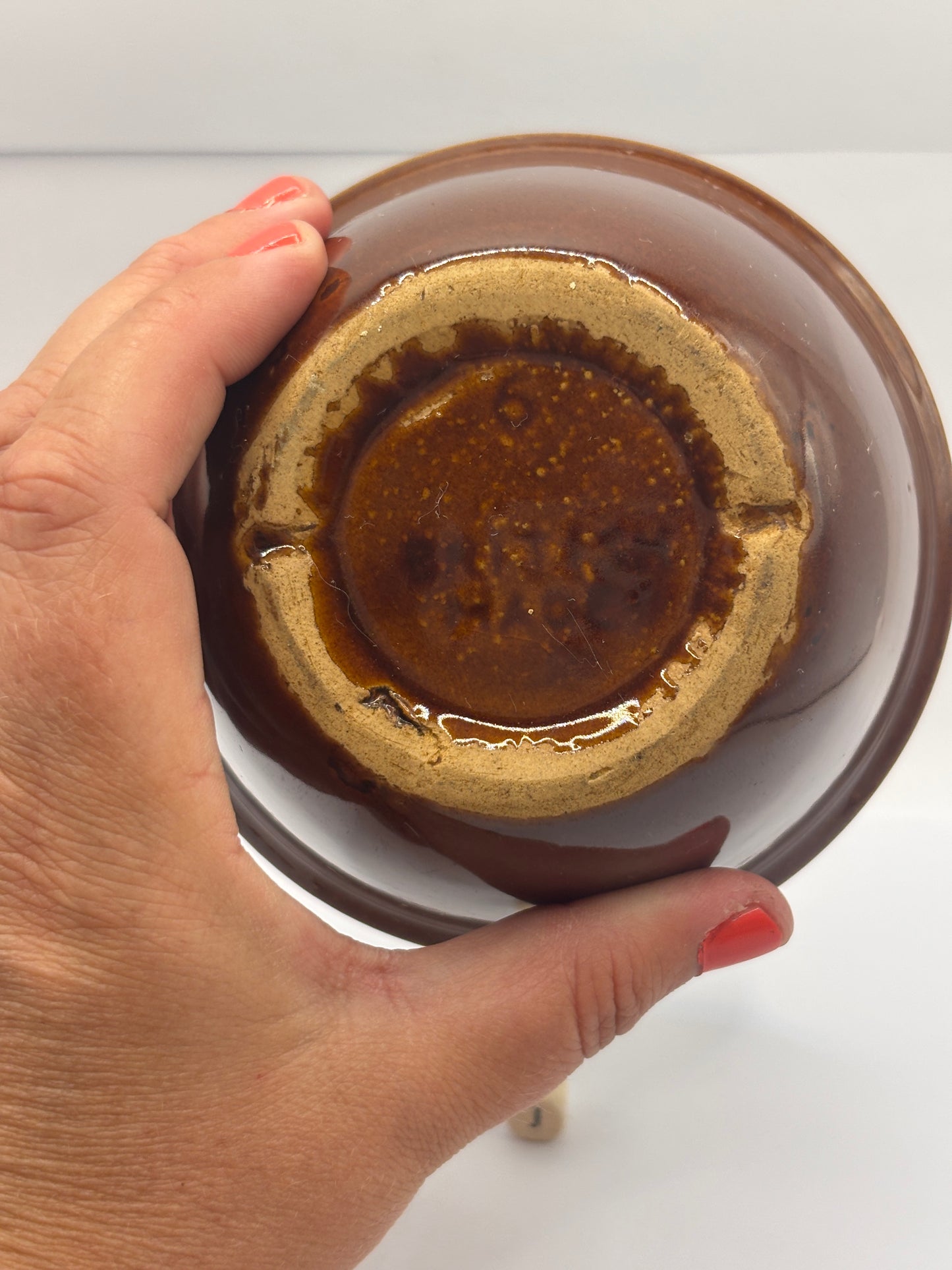 vintage pudding bowl (J)