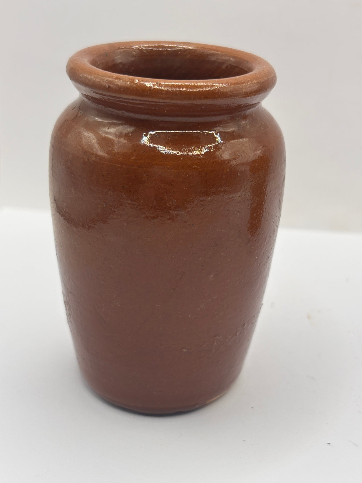 Old advertising cream pot, Wharfdale creamery, Ilkley