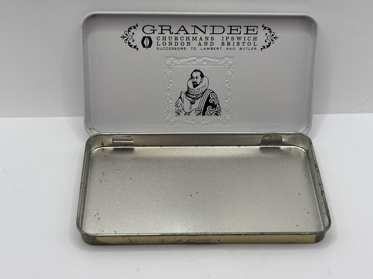 Old advertising tin, Grandee Panatella