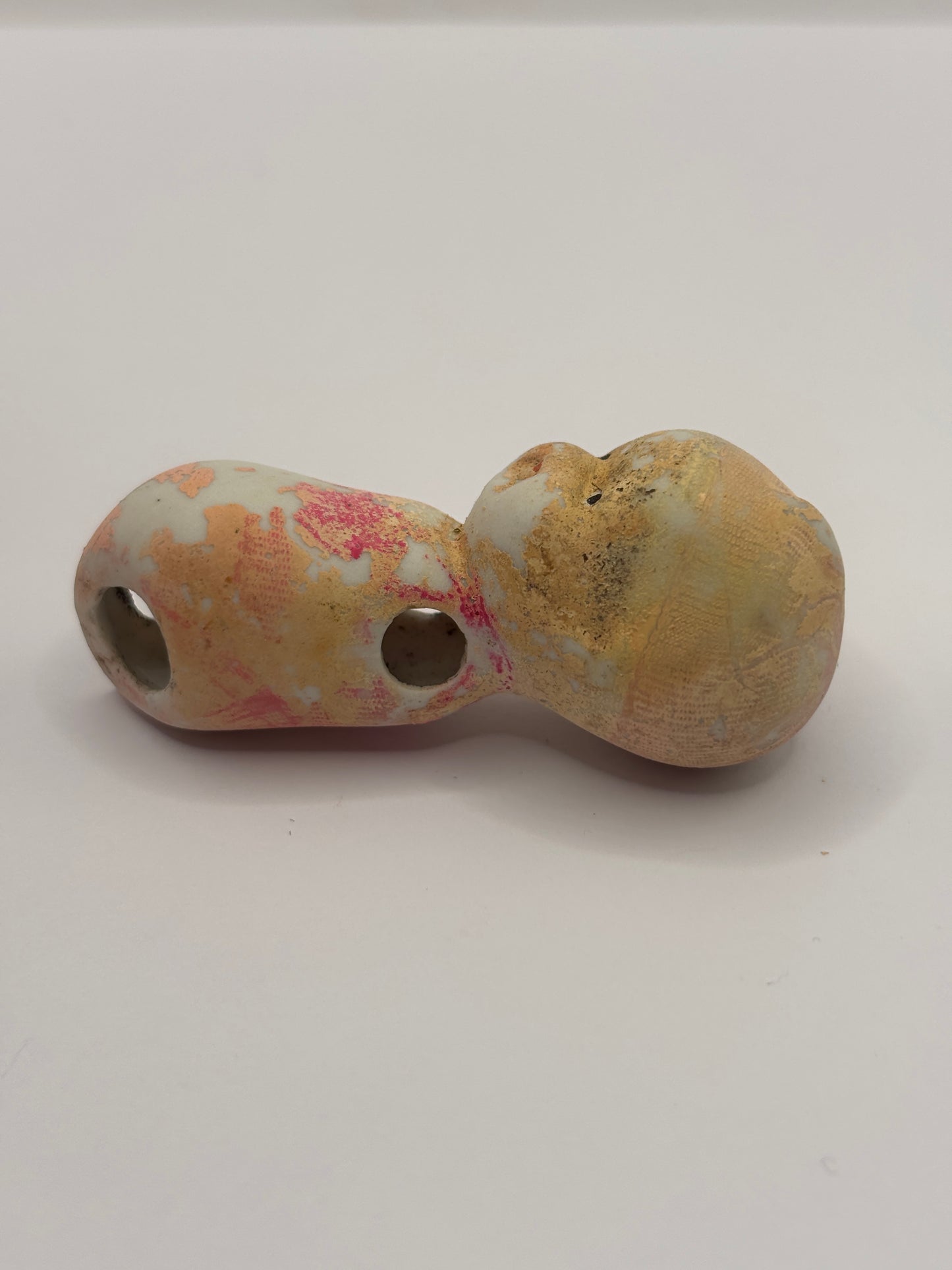 Old small dolls head & body