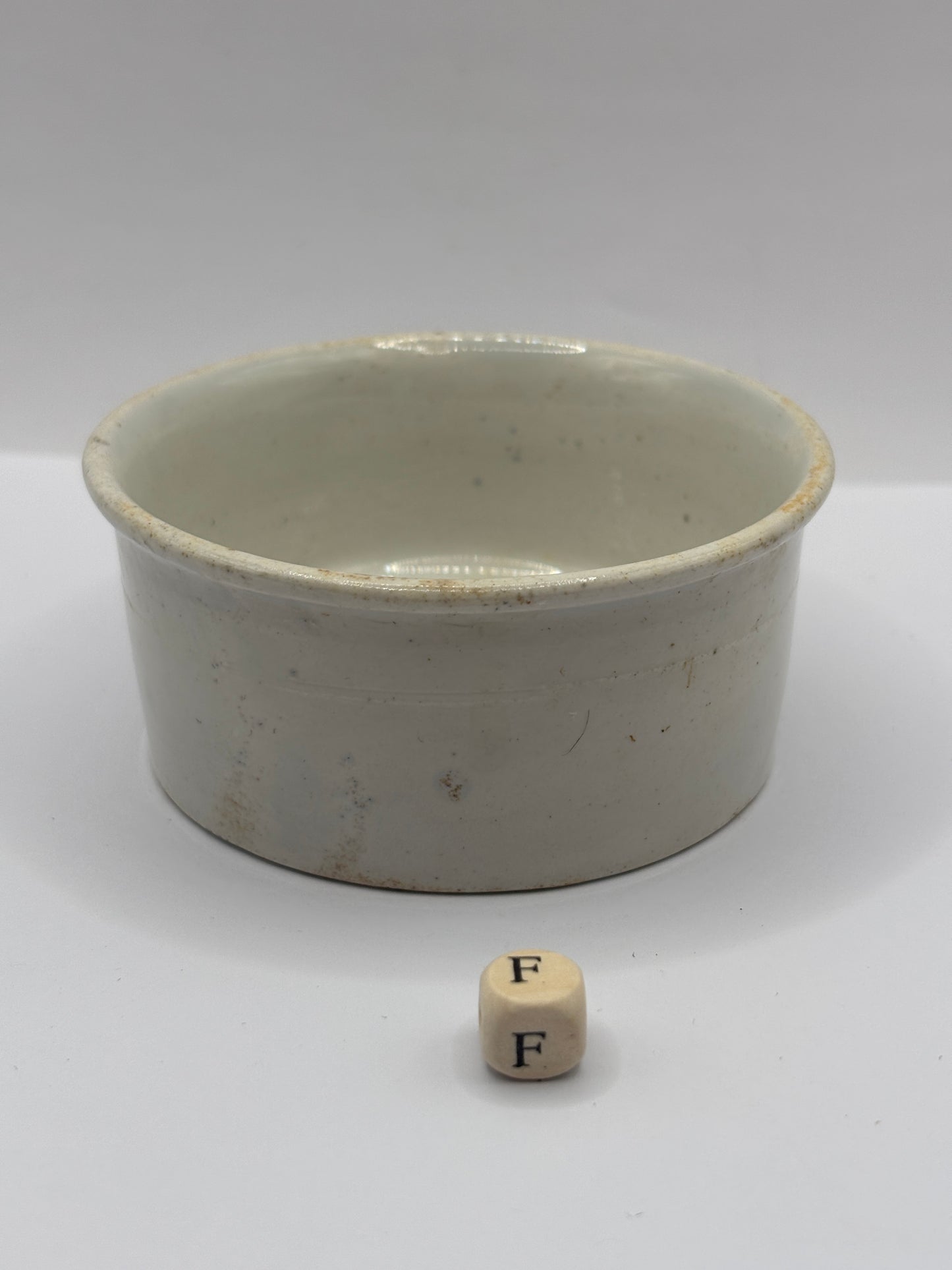 Old advertising meat paste pot, Springfield (F)
