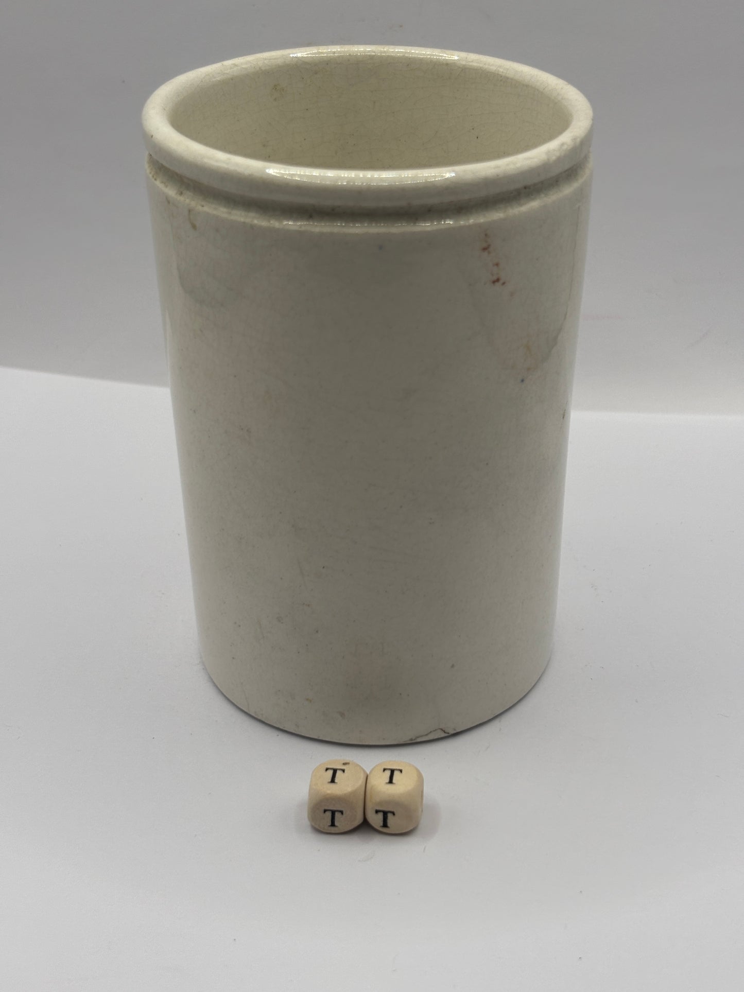 Old 1lb Mailing stoneware marmalade jar (TT)